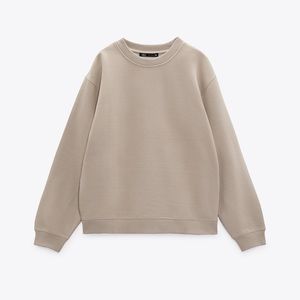 ZARA MINIMALIST SWEATSHIRT